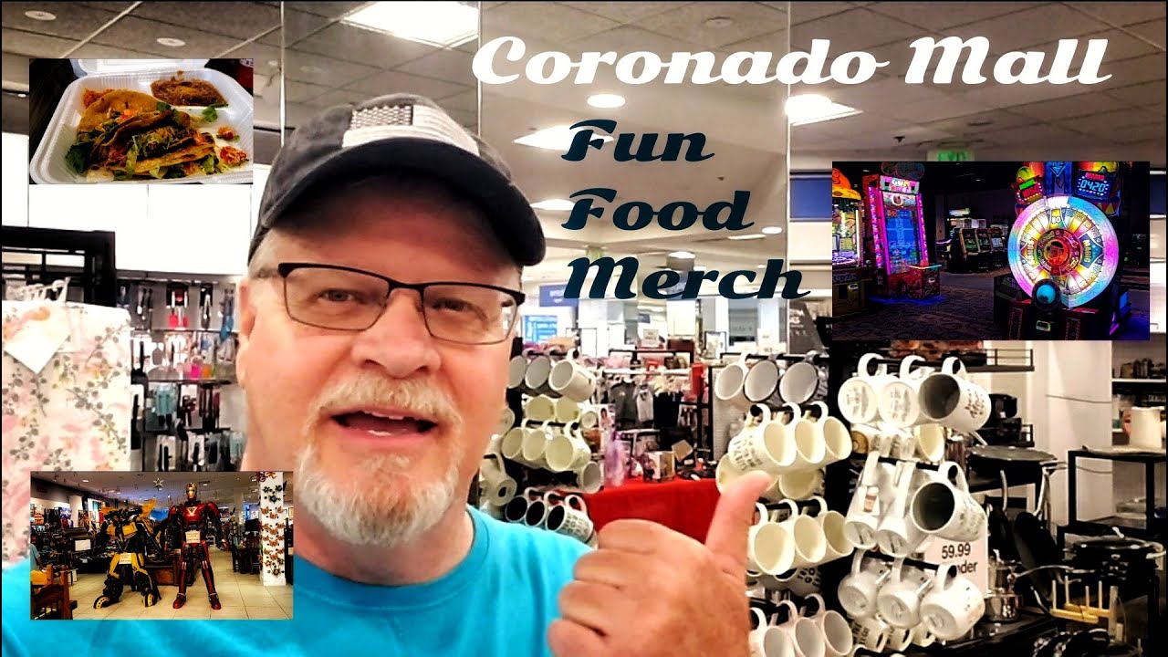 Coronado Mall / Large Arcade Game Room / Unique Shops