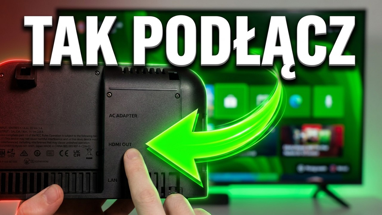 Jak podłączyć Nintendo Switch 2 do telewizora