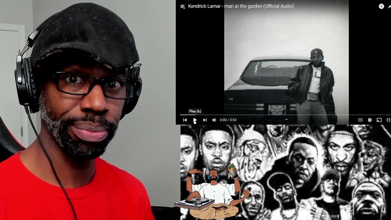 Kendrick Lamar - Man at the Garden | First Listen Reaction | GNX