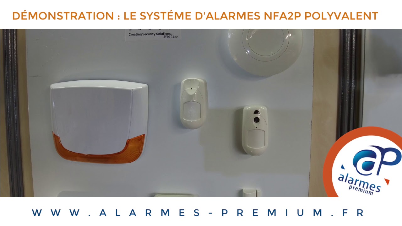 Le syst&egrave;me d'alarme NFA2P chez Alarmes Premium