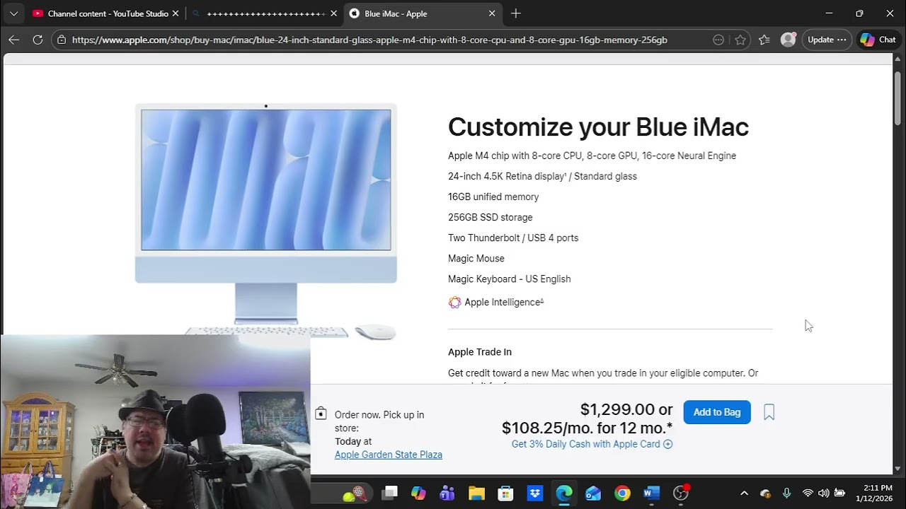 БЕСПЛАТНЫЙ БОЛЬШОЙ КОНКУРС С ПРИЗАМИ! Конкурс на синий Apple iMac 24