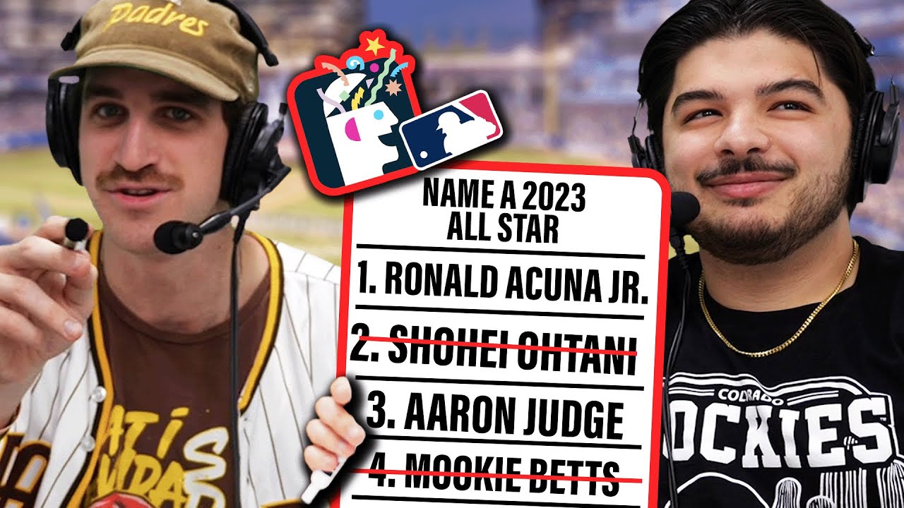 We played MLB Themed Scattergories!