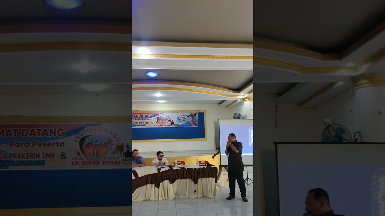 Technical Meeting Festival Lagu POP Sinar Husni 2026 Antar Pelajar Se Sumatera Utara