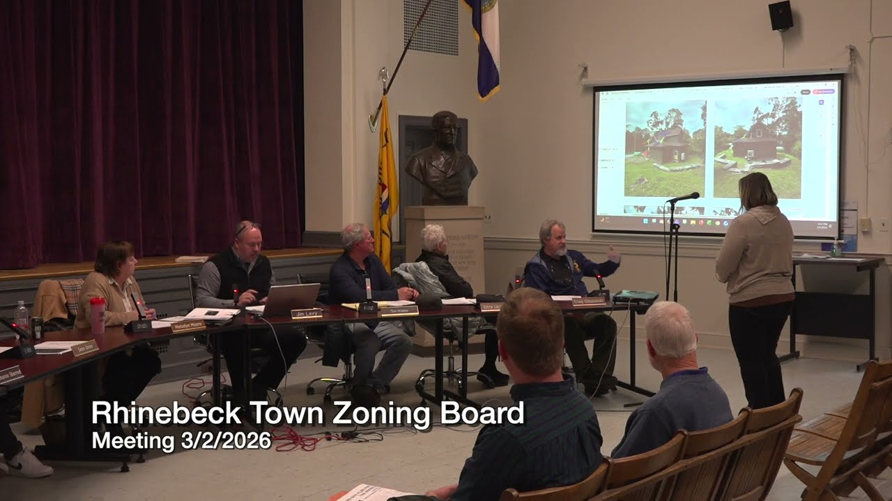 3-02-2026 Rhinebeck Planning Board Meeting