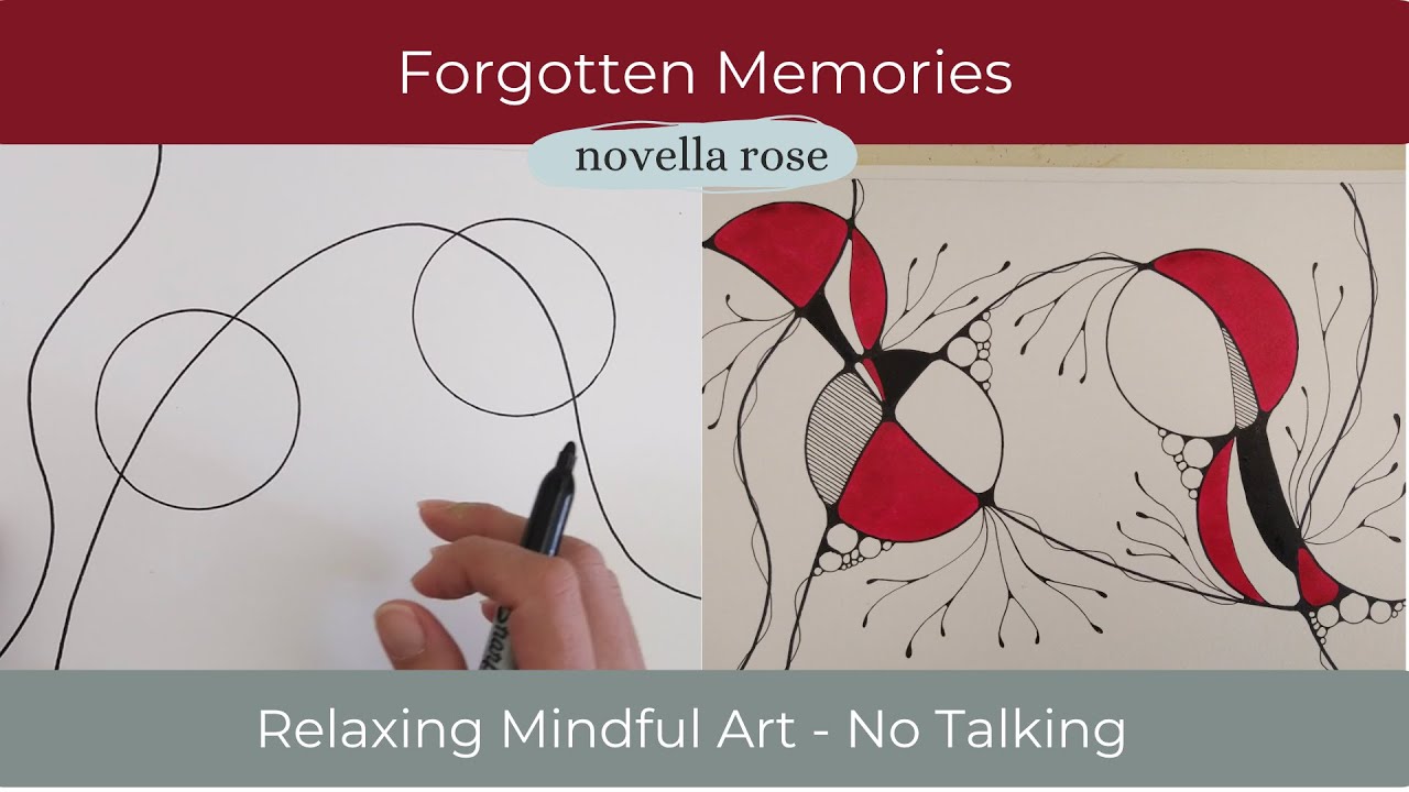 Memories | Neurographic Style Art for Inspiration, Relaxation & Mindfulness #neurographic