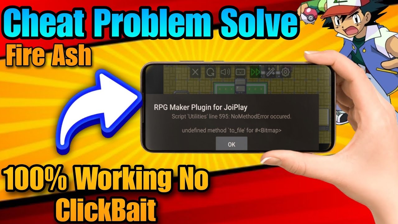 How To Solve Cheat Error Problem | Pokèmon Fire Ash | Full Method In Hindi | Pokez Gamer