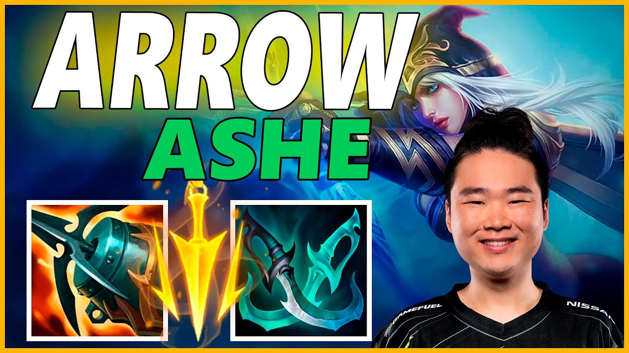 ⚡ARROW ASHE ADC GAMEPLAY⚡SEASON 12 LEAGUE OF LEGENDS