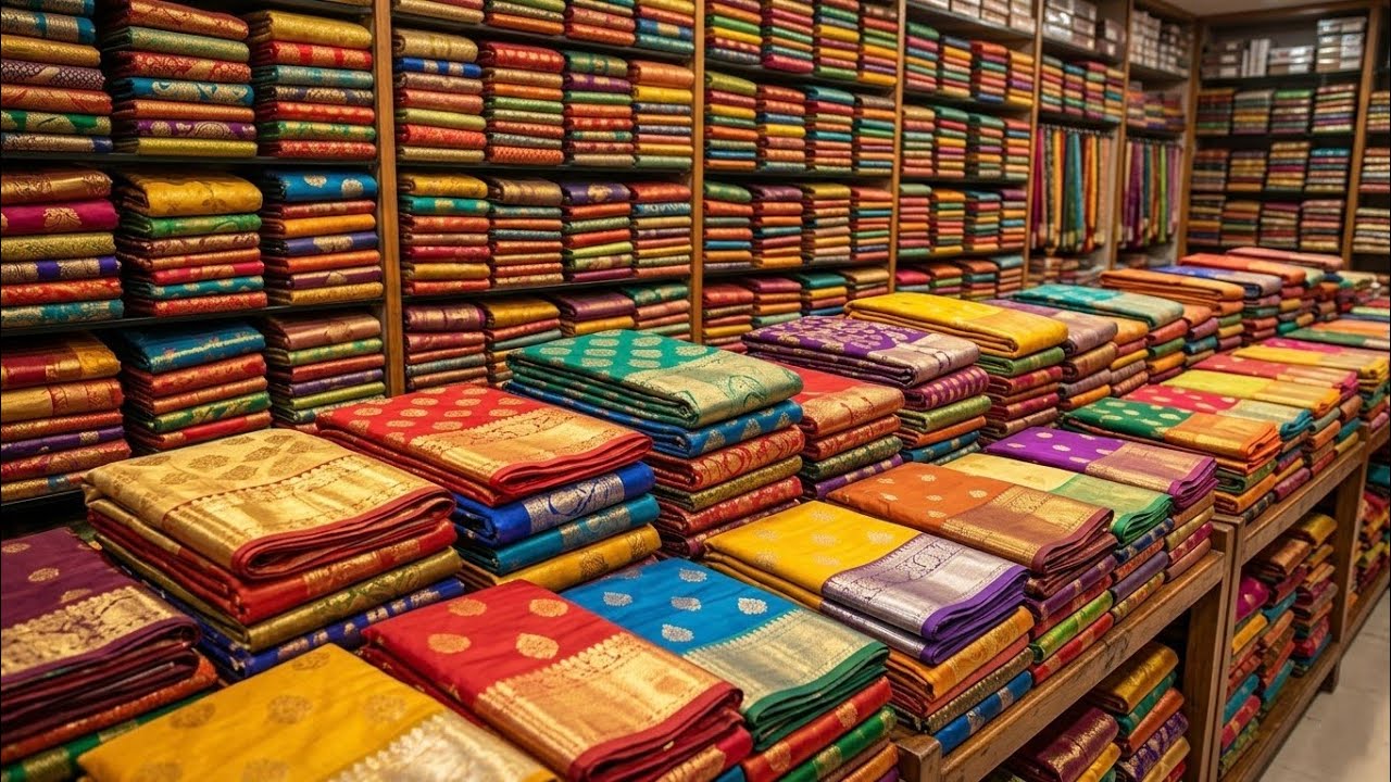 💯 Garai Saree House | Santipur Saree Wholesale Market | Santipur saree Market | SSantipur Saree