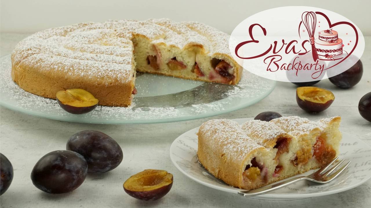 Zwetschgen-Schnecke, unscheinbar fruchtig / Zwetschgen-Pflaumen-Kuchen / Backen evasbackparty