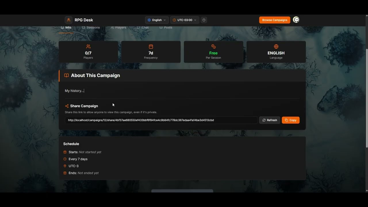 Game Master - RPG Desk: Find, Join & Manage Your Next Campaign in Minutes