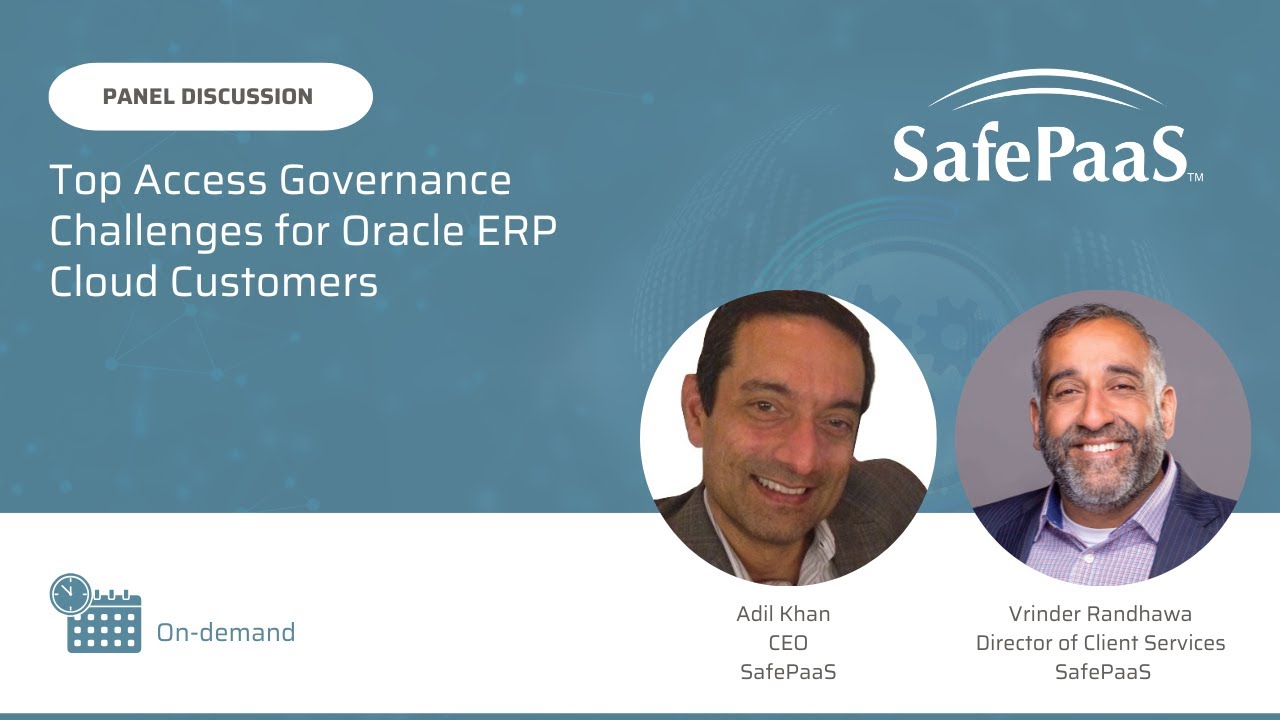 Tackling Access Governance Challenges in Oracle ERP Cloud