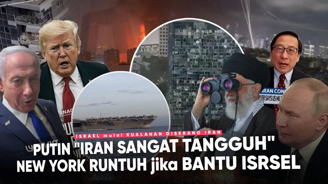 PUTIN bicara! &ldquo;AMERIKA RUNTUH jika IKUT PERANG MELAWAN IRAN&rdquo; BIARKAN saja ISRAEL HANCUR SENDIRI