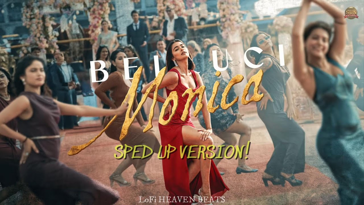 Monica | Sped Up | Coolie |  Pooja Hegde | Rajinikanth | LOKI!