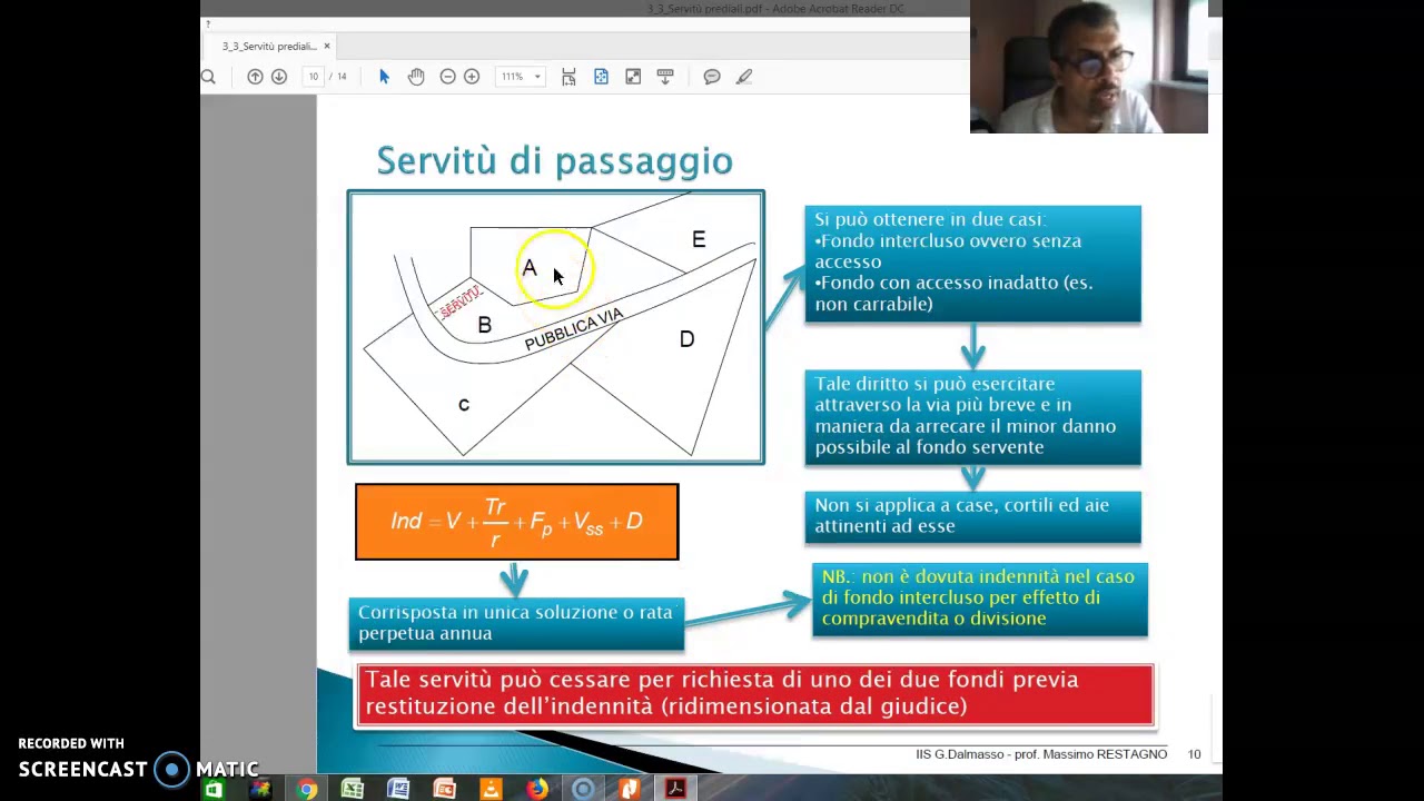 servitù - 2 ^ parte