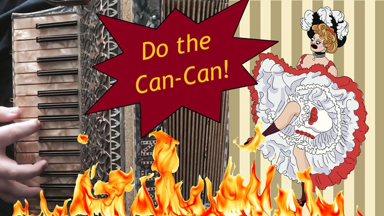 Infernal Galop “Can-Can” Accordion Cover (read desc.)