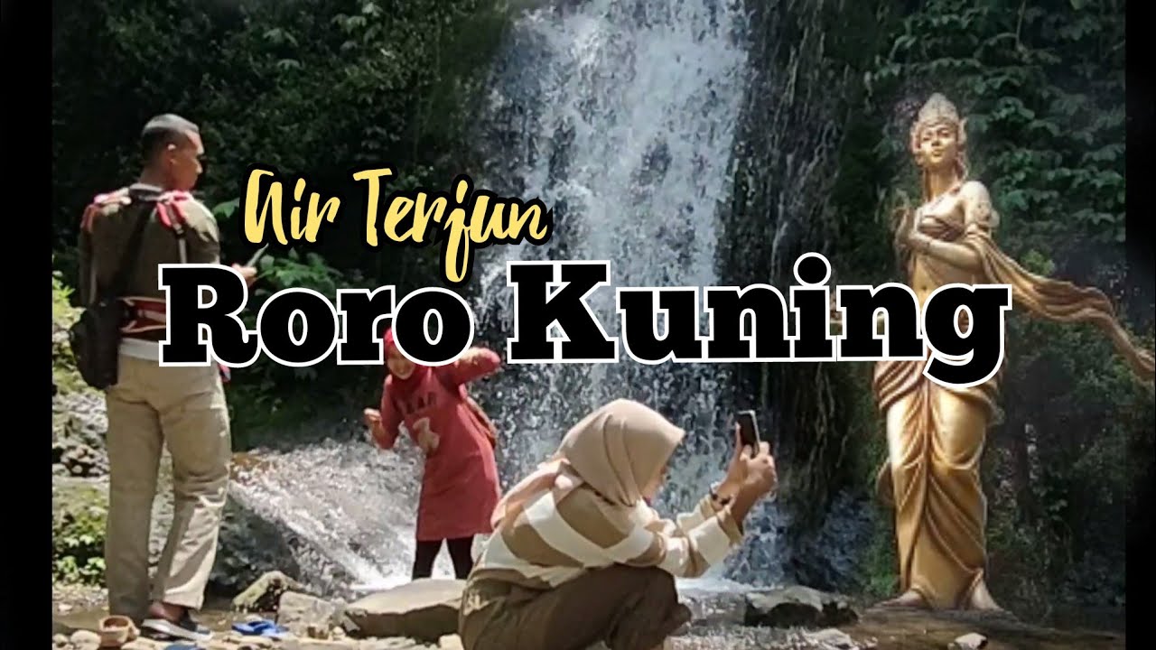 AIR TERJUN RORO KUNING Wisata Air Merambat Kabupaten Nganjuk