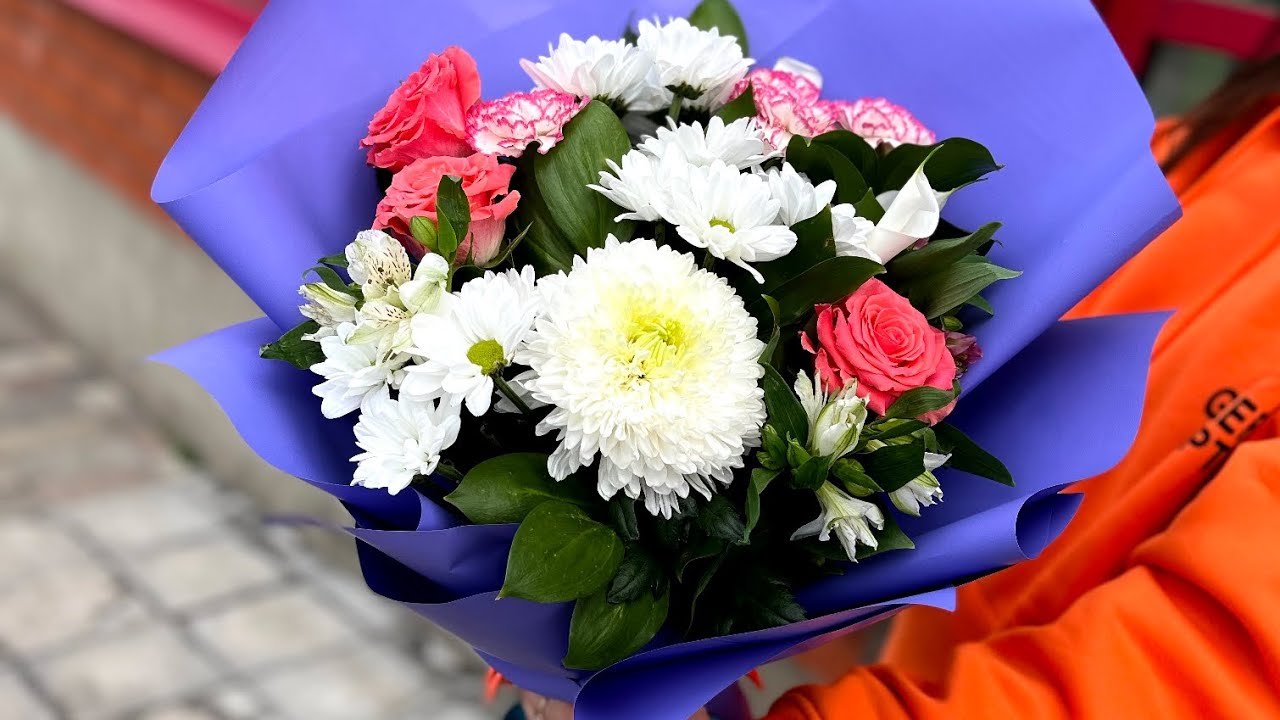сборка и упаковка букета) 🌺