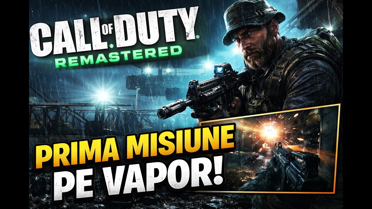 Call of Duty prima misiune pe vapor!