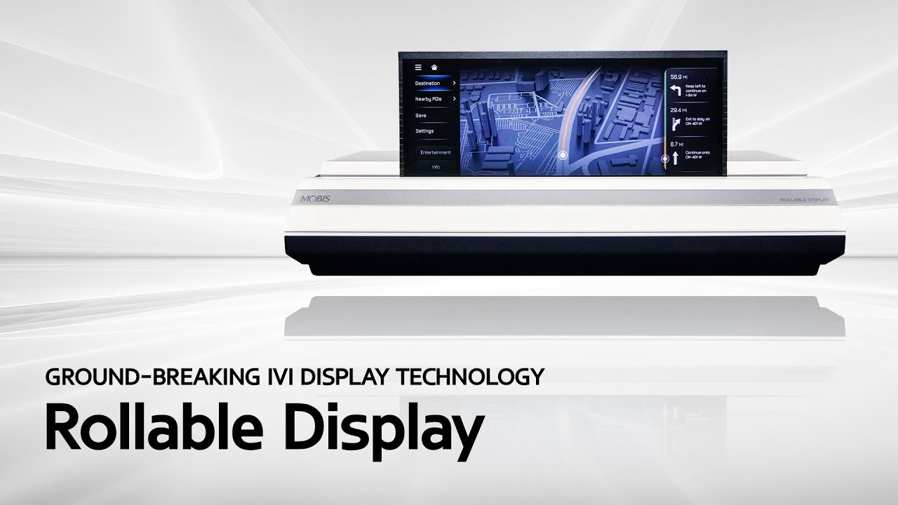 [MOBIS Tech] Rollable Display