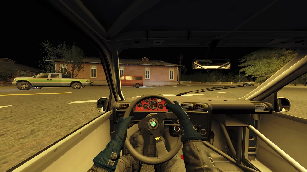 Testing out my new shifter in Assetto Corsa