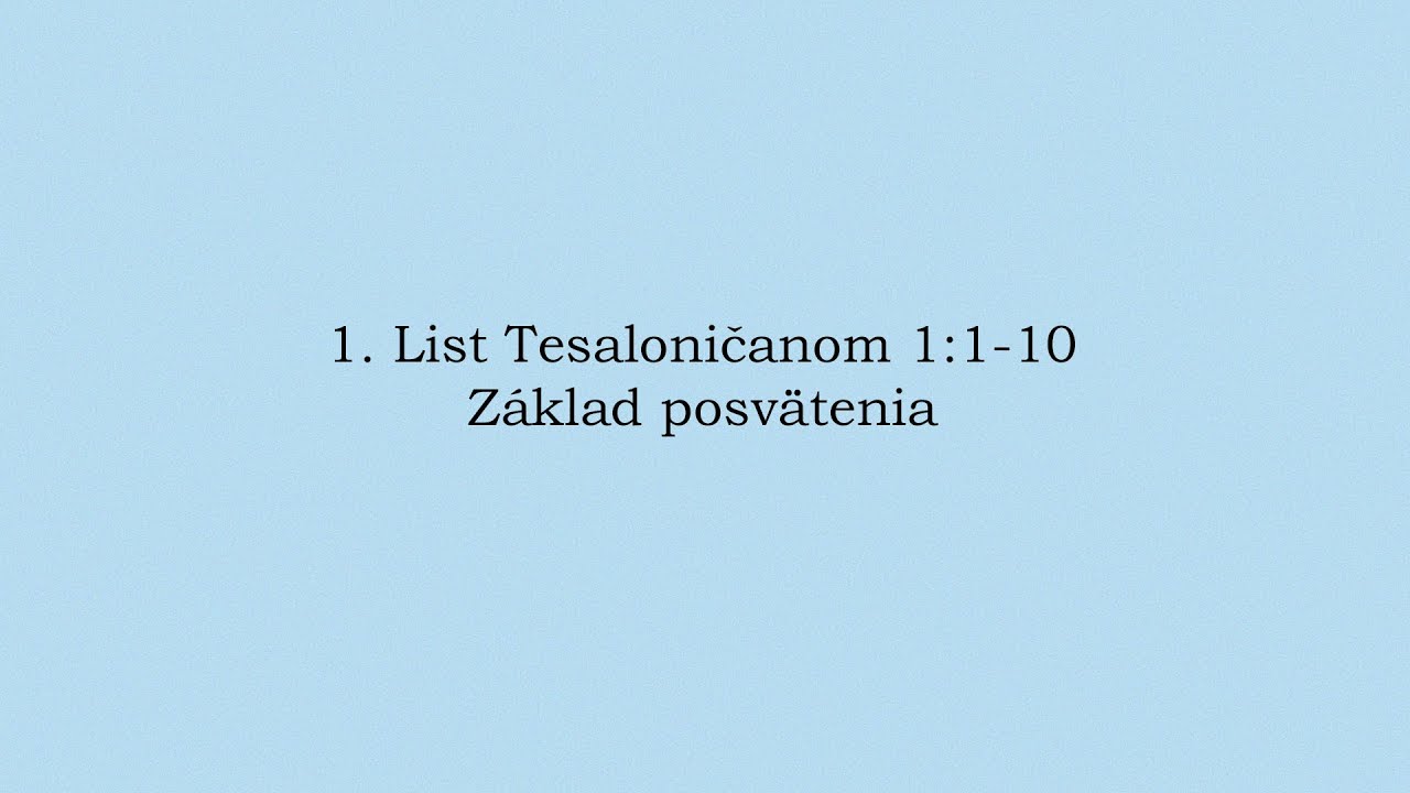Základ posvätenia