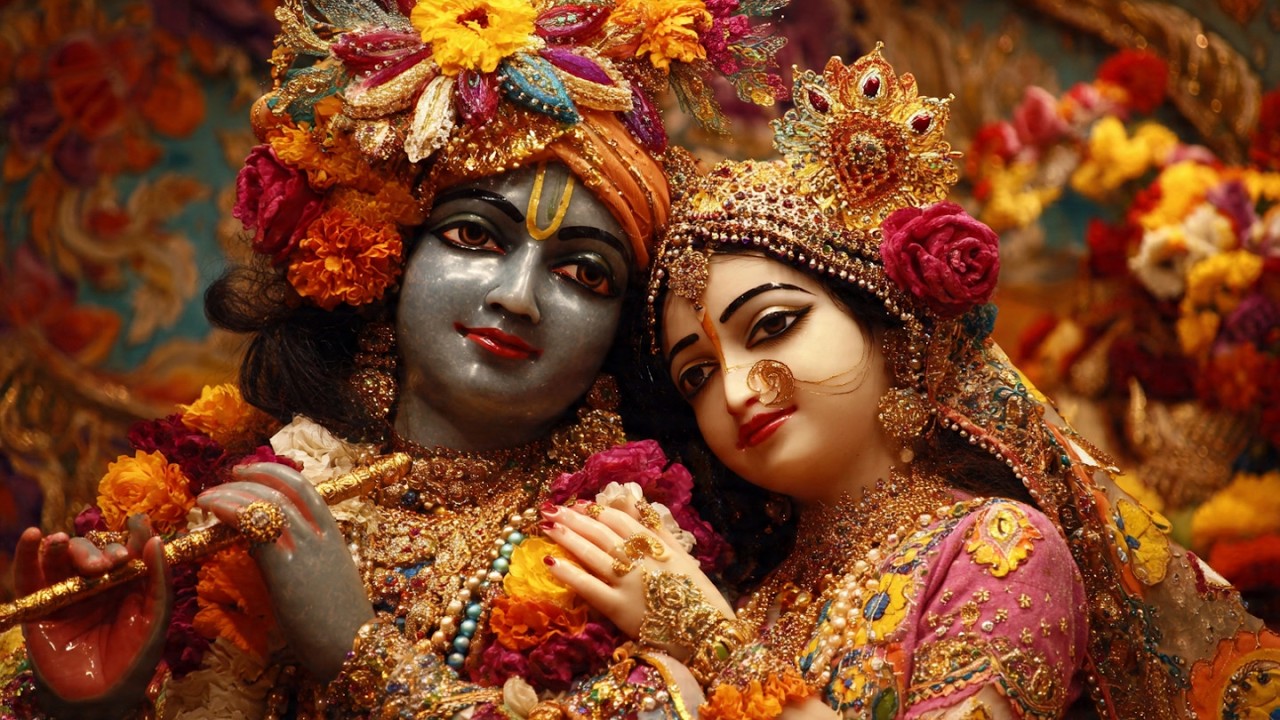 आरती कुंज बिहारी की II Krishna Murari Ki II Radhe Krishna II Aarti For Peace & Mental Clarity
