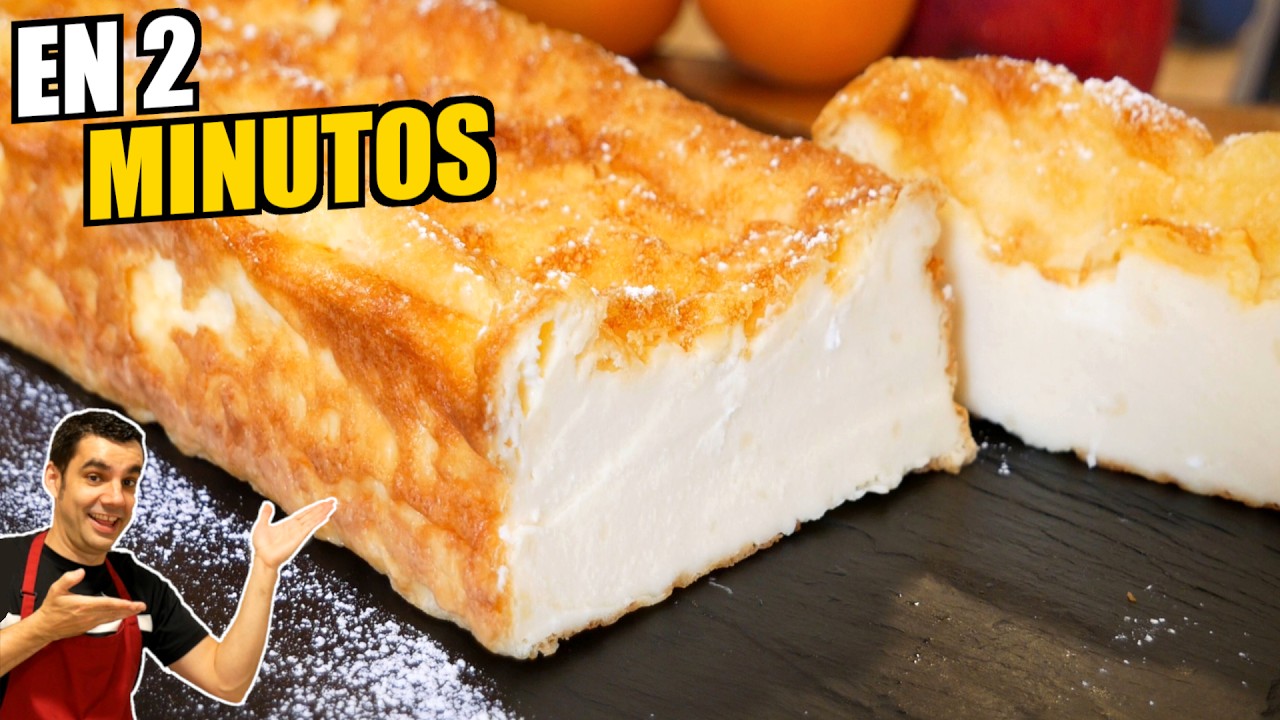 🍰👩‍🍳 Cómo hacer un PASTEL de queso delicioso y SIN AZÚCAR en solo 2 minutos . Receta # 940