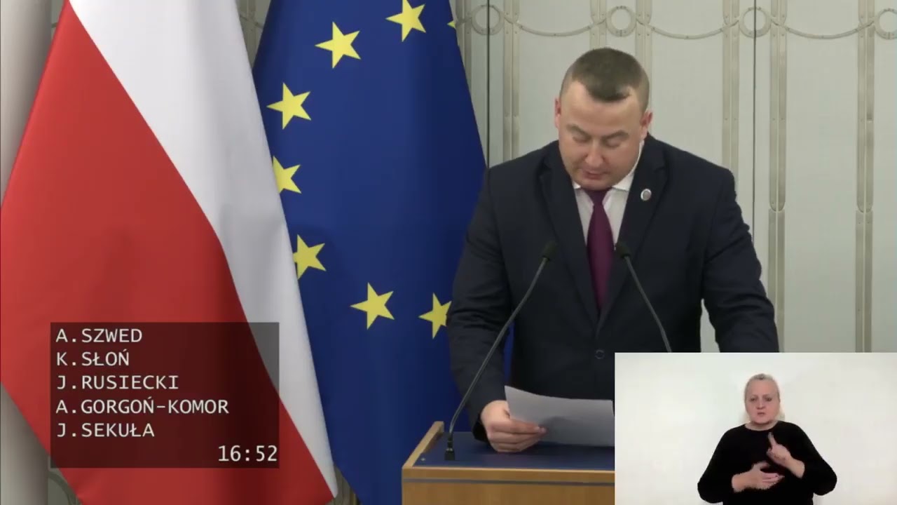 Senat: Oświadczenia senatorów