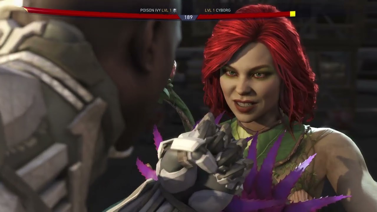 Injustice 2: Poison Ivy VS Cyborg