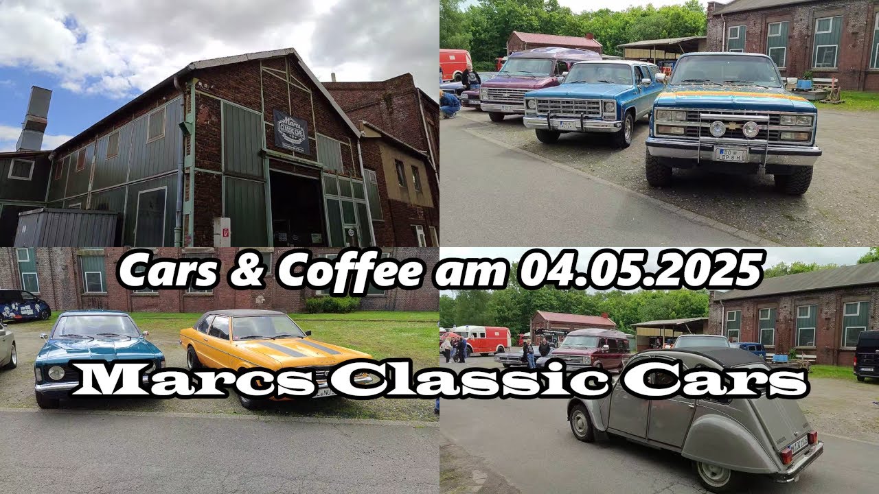 Cars and Coffee bei Marcs Classic Cars in Dortmund am 04.05.2025