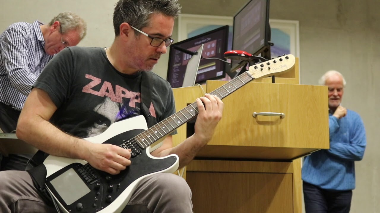 MIDI Guitar Demo at the University of Limerick by Dave Hockady - 'Expressiv MIDI Pro 2'