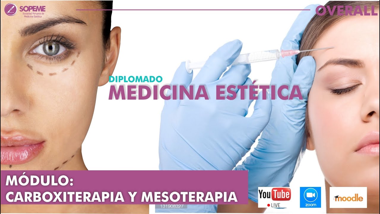 DIPLOMADO MEDICINA ESTÉTICA - CARBOXITERAPIA Y MESOTERAPIA