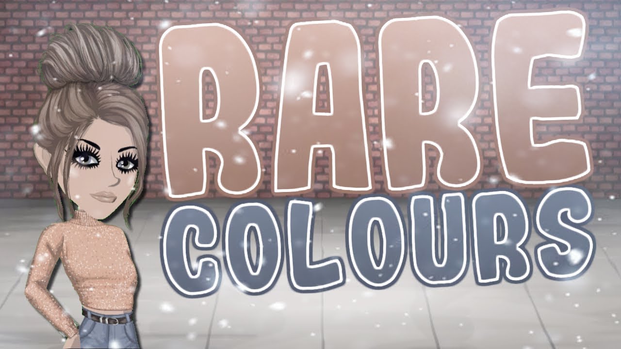 rare colors on msp because why not