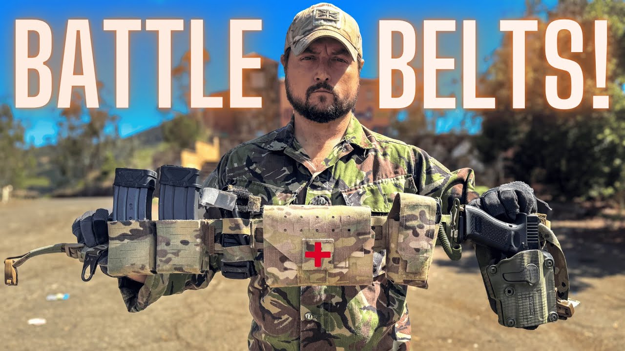 How to Set Up a Battle Belt | Airsoft + Real Steel Guide by British Army Veteran!