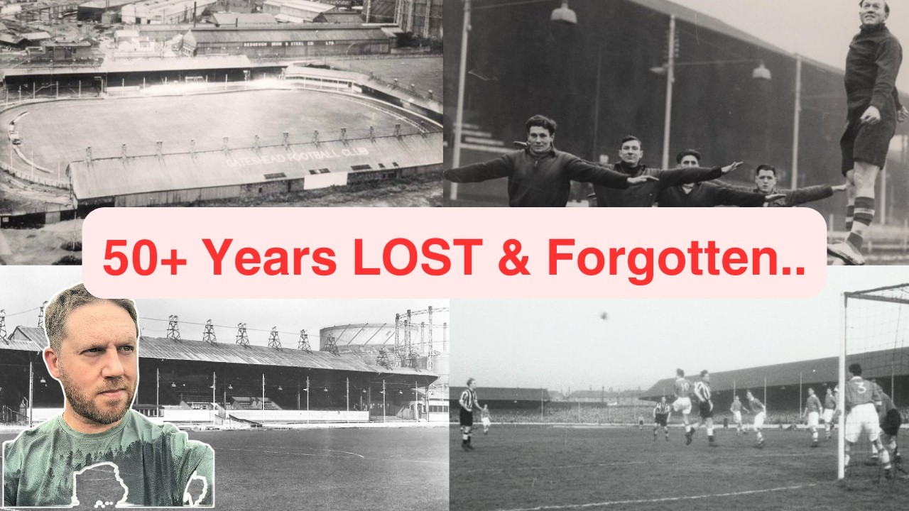 Exploring a LOST OLD English Football League Stadium - Gateshead AFC