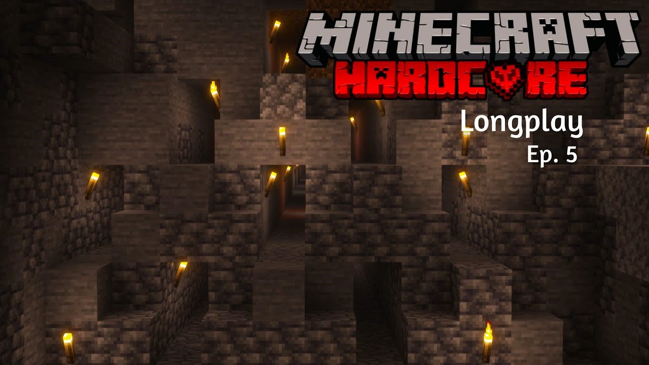 Minecraft Hardcore Longplay - Strip Mining - 1.20.4 (No Commentary)