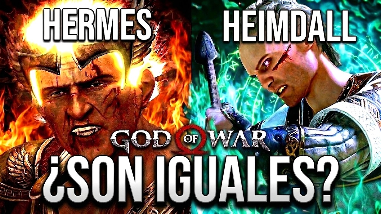 HEIMDALL NO ES IGUAL QUE HERMES EN GOW Y TE EXPLICO POR QUÉ | ¿Son tan parecidos? | Te lo cuento 🔥