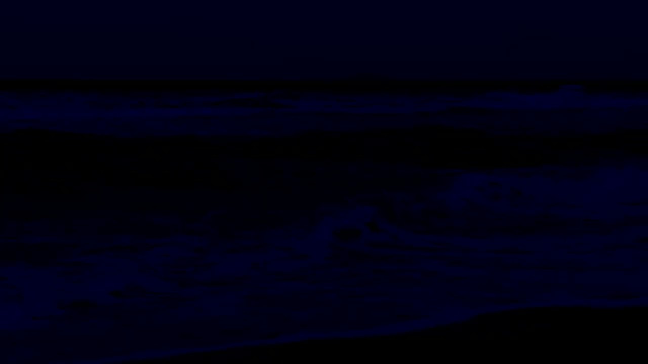 Night Sea Waves Ambience 🌊 Calm Ocean Waves Sounds for Anxiety Relief and Deep Restful Sleep