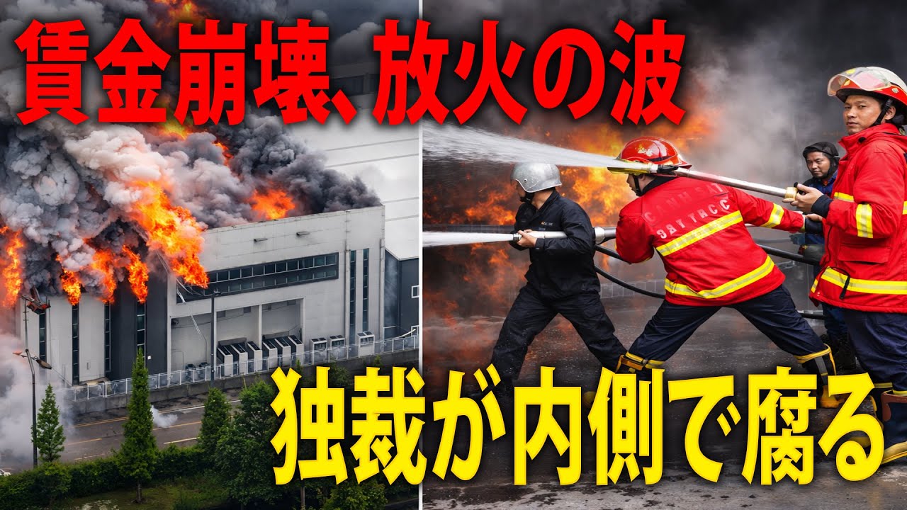 【中国崩壊】給料未払いが“焼き打ち”に変わる瞬間…独裁が内部から壊れる構造