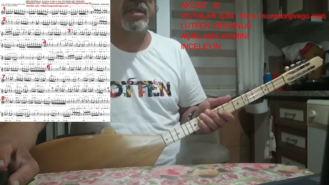 SOLFEJ BİR İHTİMAL DAHA VAR O DA ÖLMEK Mİ DERSİN KISA SAP BAĞLAMA EKLEYEN SURGEON
