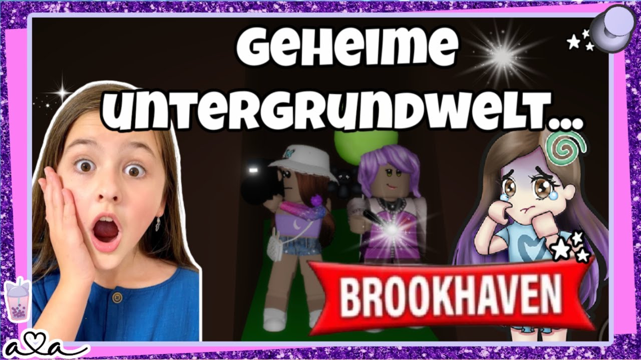 GEHEIME UNTERGRUNDWELT in BROOKHAVEN 😱 ist das GEFÄHRLICH?! 💜 Alles Ava Gaming
