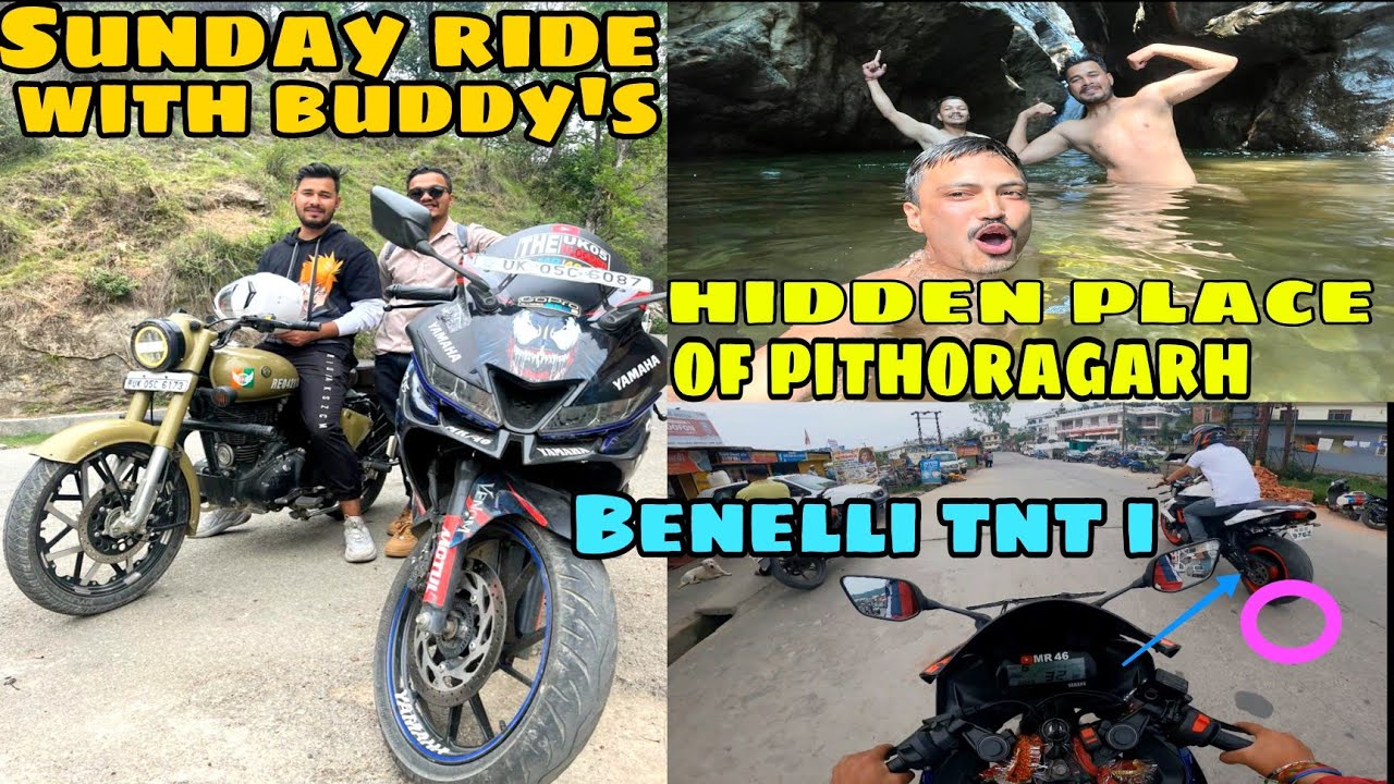 Sunday ride with my two buddy ❤️|| hidden place of uttrakhand Pithoragarh 🤔|traveling thal muwani |