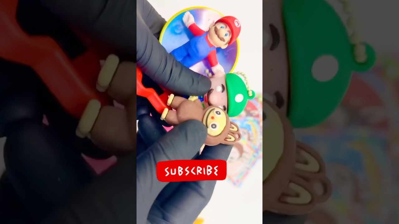 Super Mario 🍄 + Labubu 🧸Mini Toy Reveal! 😱 Rarest Surprise? #shorts #asmrunboxing #mrjoasmr