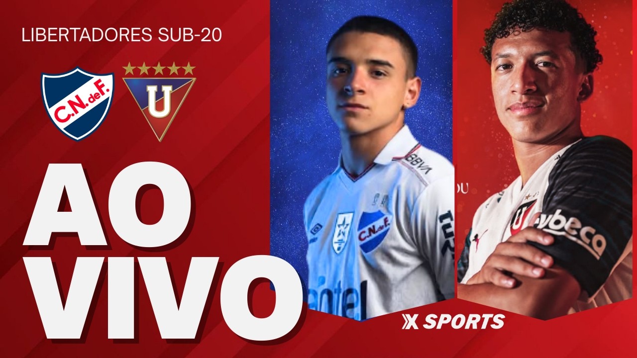 NACIONAL X LDU - AO VIVO E COM IMAGENS - LIBERTADORES SUB-20