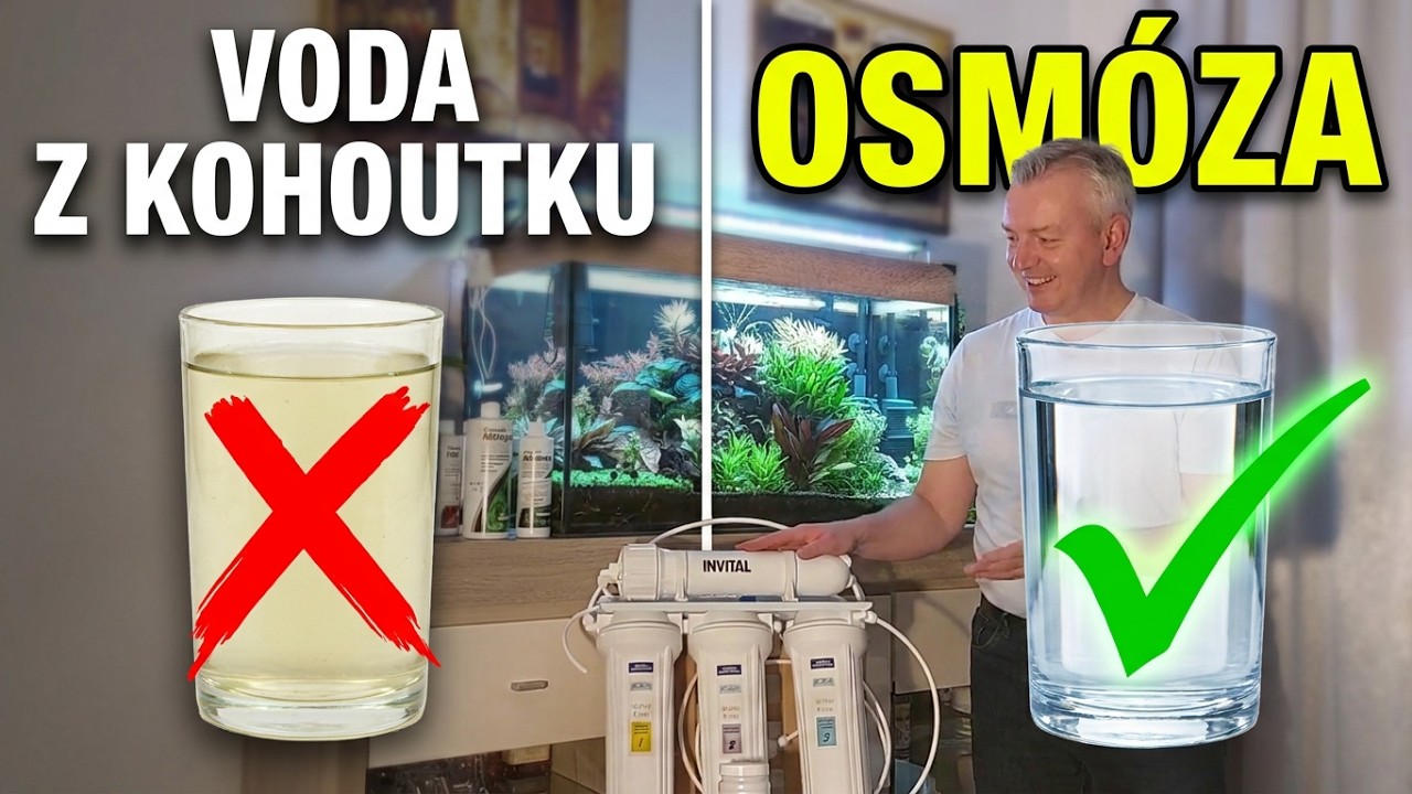 Reverzní osmoza - jak namíchat vodu do akvária
