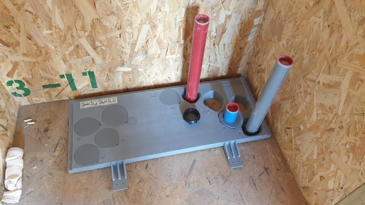 Meterkast doorvoer voor water en elektra - Zelf Een Huis Bouwen