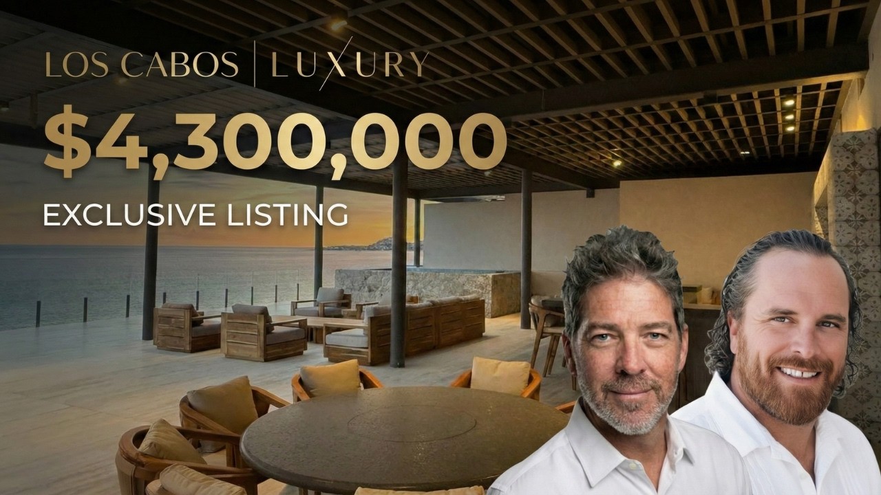 $4,300,000 | Oceanfront Penthouse Living in San José del Cabo
