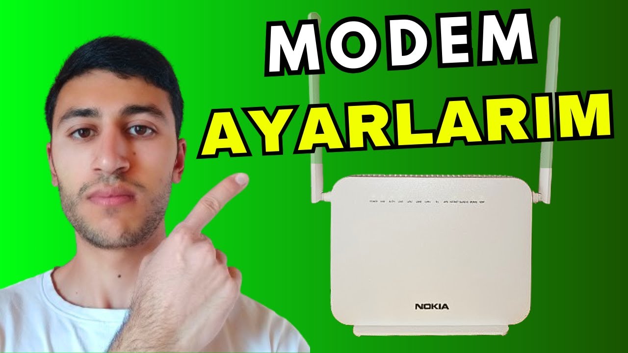 Mənim Modem Ayarlarım ✅ Nokia GPON Aztelekom İnternet