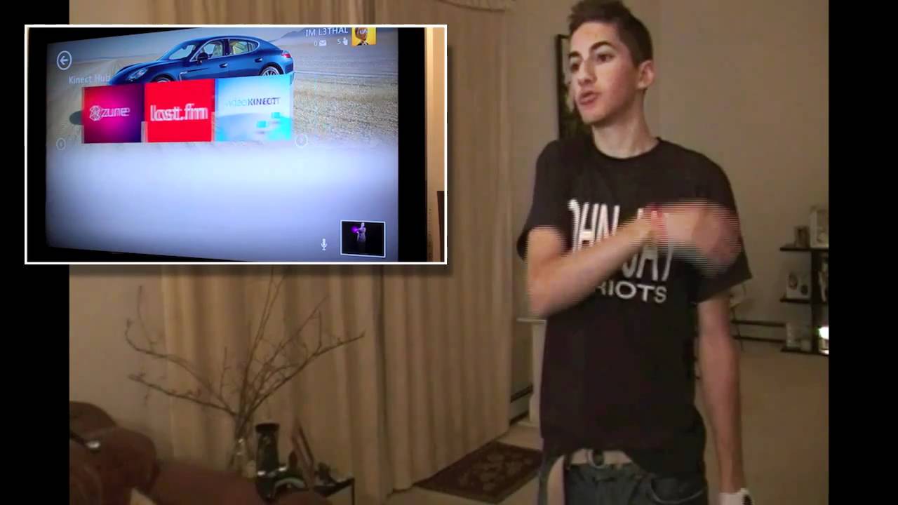 Kinect Dashboard Interaction Demo!