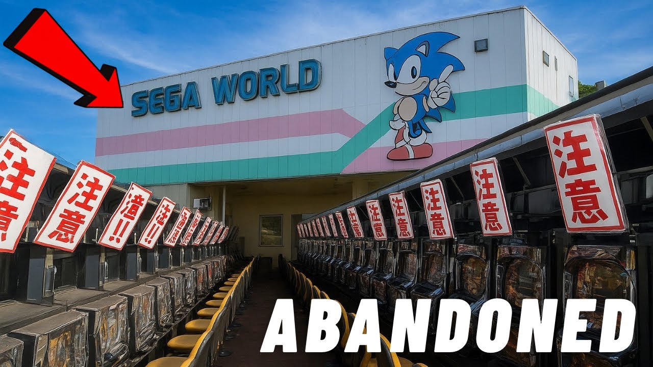 Заброшенные игровые автоматы SEGA в Японии &mdash; застывшие во времени в радиационной зоне Фукусимы